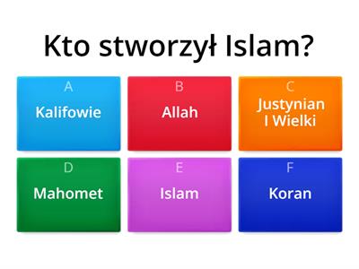 Arabowie I Pocz Tki Islamu Materia Y Dydaktyczne