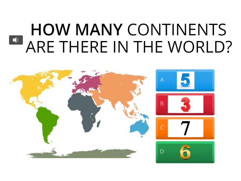 Continents Quiz Test