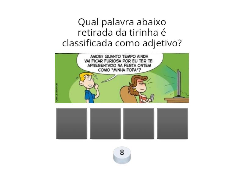 Corrigido Substantivos E Adjetivos Cuestionario Pierde O Gana