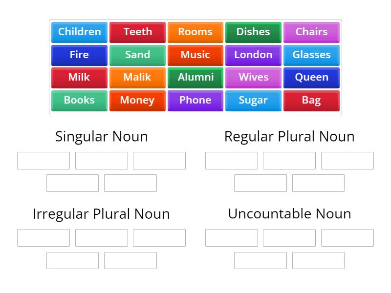 Nouns Ibi Group Sort