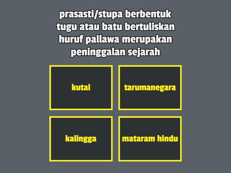 Peninggalan Sejarah Kerajaan Nusantara Question Rio