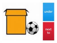 Prepositions of Place - in, on, under, behind, in front of, next to