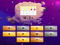 Subtraction with 10 Frames