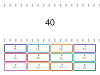 Find the Match- touch point multiplication basic