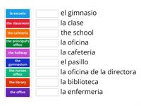 Lugares en la Escuela