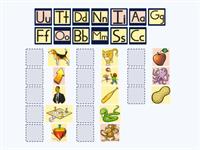 Level K Unit 1 Week 6 Make It Fun - Letter/Keyword Match (Drag and Drop)
