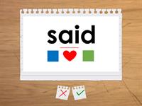UFLI HFW Heart Words Lesson 1-34