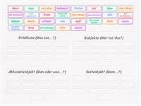 Vorschaubild: Satzglieder