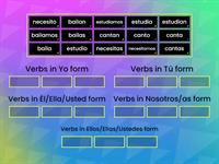 AR Verbs and Pronouns