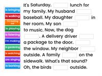 A Present Continuous Story