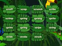 Trigraph blends (scr, spr, str)