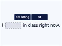 Present Continuous vs Simple Present (A2)