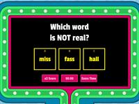 Find the nonsense word / Wilson 1.4