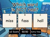 Find the nonsense word / Wilson 1.4