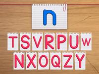 Find the Match: Uppercase - Lowercase Letters Nn to Zz