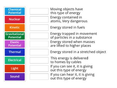 Energy match up