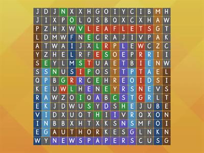 ENGLISH WORD SEARCH