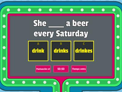 Present Simple - Affirmative and Negative