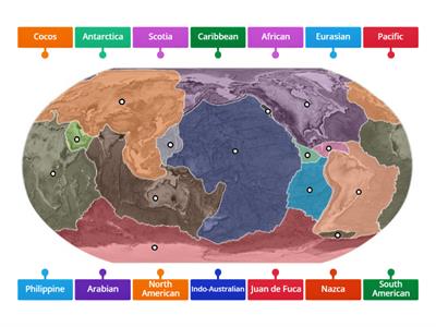 Tectonic Plates Map