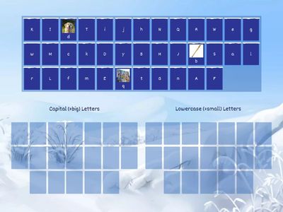 Capital and Lowercase Letters