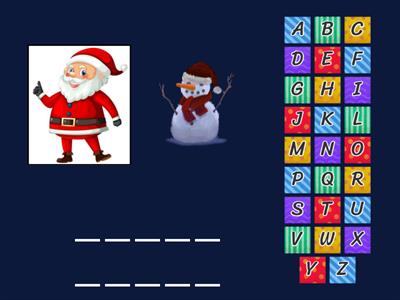 Christmas - hangman