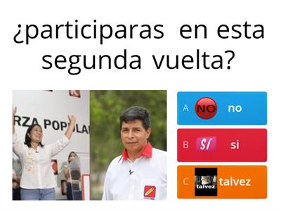 incuesta general  Castilo vs Kiko, no importa si les sale error  solo marquen y se rreguistrara  en la tabla de encuesta