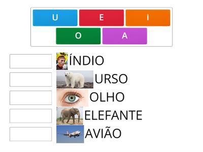 ASSOCIAÇÃO DE PALAVRAS  A LETRA INICIAL