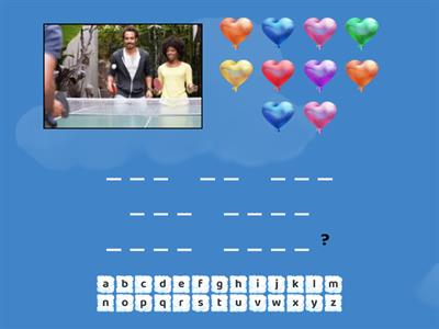 3.8 Hangman sentence