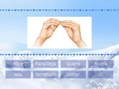 Lenguaje de señas (simple)