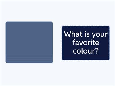 SPEAKING PART 4 - STARTERS HW - 2