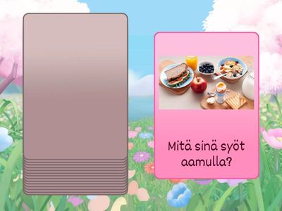 Harjoitellaan! Ainesanat partitiivissa (ruoka ja juoma)