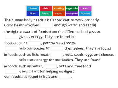 Balanced diet