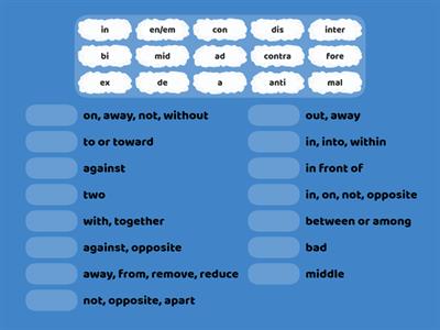 Prefix assessment (IMSE)