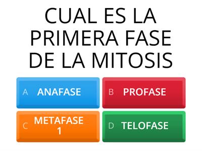 MITOSIS Y MIOSIS 