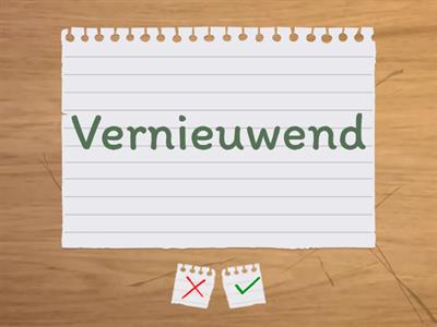 Kwaliteiten flashcards