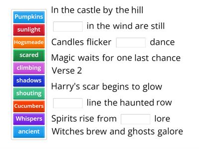 Halloween at Hogwarts song