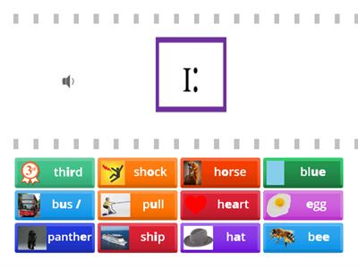 The Phonemic chart: Monophthongs (single sound vowels)