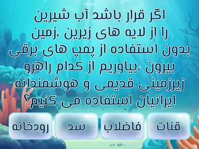 منابع آب ایران