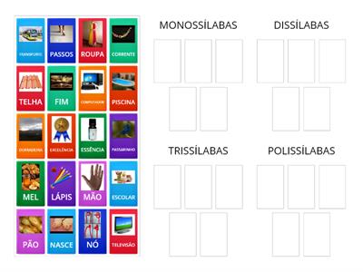 CLASSIFICAÇÃO SILÁBICA