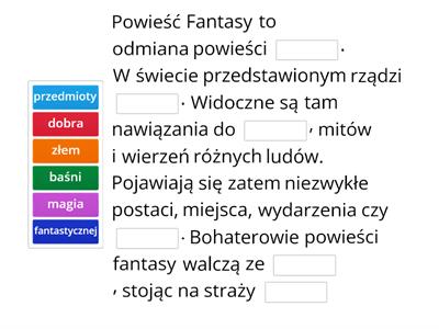 Opowieści z Narnii -powieść fantasy