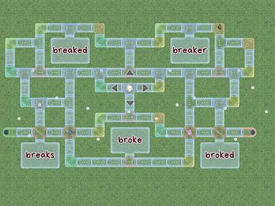 Irregular Past Tense Maze