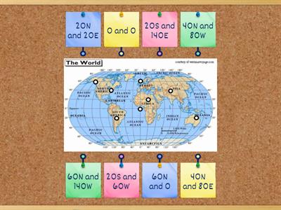 Longitude and Latitude Practice