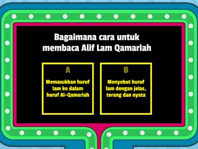 Alif Lam Qamariah dan Alif Lam Syamsiyyah