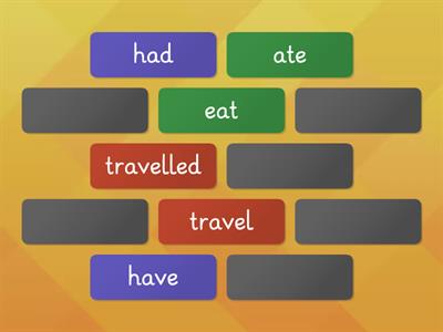 Memory Game (past verbs)