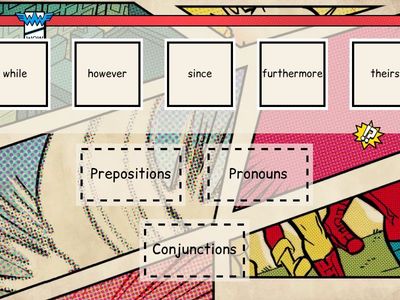 Language Challenge: Pronouns, Prepositions, Conjunctions