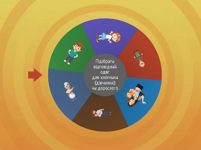 Підбери  одяг 