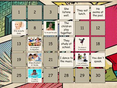 Regular Verbs; French