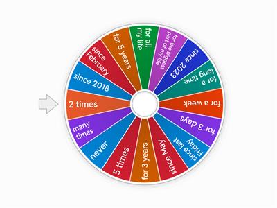 Present Perfect Continuous and Simple, time markers