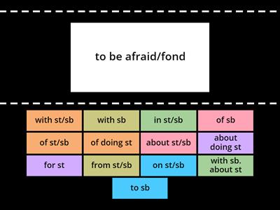 F3B - Dependent prepositions after adjectives