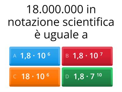 Numeri grandi Notazione scientifica e Notazione esponenziale  